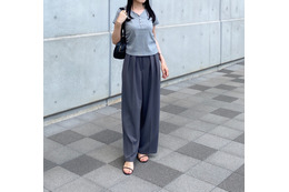 ※リンク追加済・ゆるいのにきちんと見えが40代の合言葉。ヘンリーカットソーの実力【40代の毎日コーデ】 画像