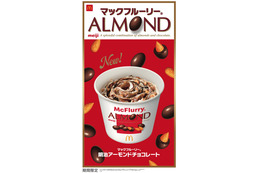 マクドナルド×明治アーモンドチョコレートが初コラボ “絶対おいしい”2商品組み合わせ・9月16日から期間限定 画像