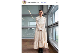 星野真里、娘が作った応援うちわ公開「上手」「デザイン可愛い」と反響 画像