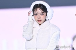 MORE STAR中山こはく、ボリュームイヤーマフがキュート「透明感がすごい」「スタイルの良さが際立ってる」の声【TGC2026A/W】 画像