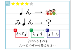 解けたらIQ130？この絵の「？」に入るものはどれでしょう