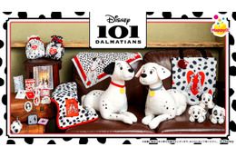 Happyくじに『101匹わんちゃん』登場　ポンゴ＆パディータのぬいぐるみ、お散歩シーンの缶ミラーほか