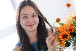 注目の“日本一のサークル美女”候補 駒澤大学・上地花さん【ミスサー2026特集】 画像