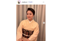 中村勘九郎の妻・前田愛「誕生日を祝ってもらいました」家族4ショット公開「親子そっくりすぎ」「幸せオーラがすごい」と反響 画像