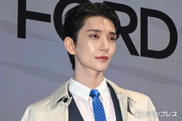 SEVENTEENジョシュア来日 ジョンハンとのユニットに意気込み・日本のファンへハートポーズも【TOM FORD BEAUTY】 画像