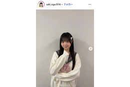 AKB48研究生・大賀彩姫「高身長アイドルの握手会」ファンへの気配り伝わる後ろ姿に反響「脚が長すぎてスタイル抜群」「神対応すぎ」 画像