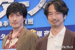 左腓骨頭骨折の眞島秀和、後任・中村俊介に笑顔でエール「あとはよろしくお願いします」沢村一樹も感謝伝える【ボーダーズ】
