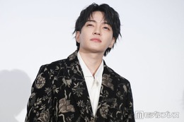 西畑大吾、叶えたい願いは「なにわ男子が長く愛されること」 渾身の“キメ顔”で会場沸かす【時給三〇〇円の死神】