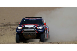 TOYOTAでダカールラリー参戦！AVB監督、ステージ1の順位はこうなった 画像