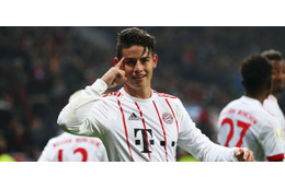 ハメス、すげぇ！天才的な「ふわりフリーキック」を動画で見よ 画像