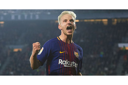 ラキティッチ、髪の毛が「まっしろ」に！ 画像