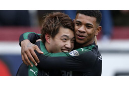 堂安律、豪快ミドルでスーパーゴール！動画で見よう 画像