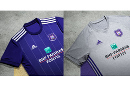 森岡亮太が挑戦する紫の名門、アンデルレヒトの17‐18ユニフォーム 画像