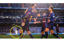 メッシの「素足アシスト」！気になる“その後”を『WOWOW』がとらえていた 画像