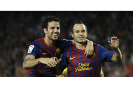 イニエスタを年寄り扱いしすぎ！セスクが語る「先輩」の存在 画像