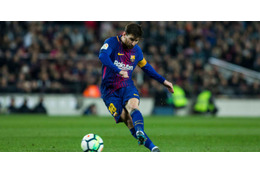 メッシ、また「無慈悲なスーパーFK」！こんなのGKは絶対とれないぞ 画像