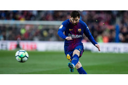 メッシ、FKは神の域へ…アトレティコ戦で決めた「超絶キック」がこれだ 画像