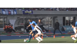 J2に「重戦車FW」現る！水戸のJ・バイアーノ、豪快すぎるドリブル突破がこれだ 画像