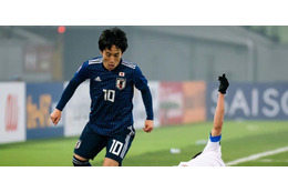 U-21日本代表、パラグアイに黒星…三好康児が「右足」でゴール決める 画像