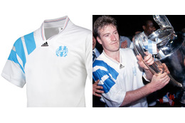 マルセイユ、CL優勝から25周年を記念した復刻版ユニフォームが登場！ 画像