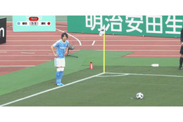 復帰の中村俊輔、「FK」で浦和を脅かす…途中出場からたった2分で 画像