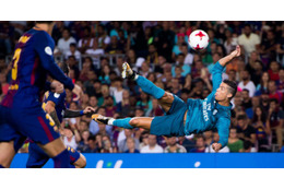 C・ロナウド、キレキレ！練習でも「驚愕のバイシクル」をぶち込む 画像