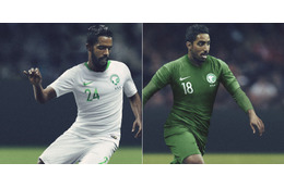 サウジアラビア代表、「新エンブレム」のW杯ユニフォームを発表！ 画像