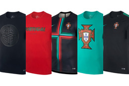 個性的なプレマッチトップも！ポルトガル代表、W杯チームコレクション・半袖編 画像
