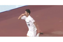 プロ初得点の神戸MF郷家、真似たのはディバラじゃなかった！SNSで真意を明かす 画像