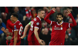 リヴァプール、サラーがまたも2得点！CLローマ戦の全7ゴールを映像で 画像