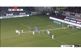 神戸DFティーラトン、これが“悪魔の左足“！デビュー早々「FK」で沸かす 画像