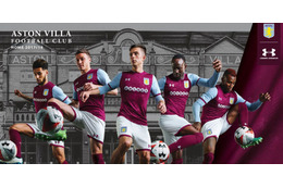 ジョン・テリーがチームを牽引！アストン・ヴィラ、2017‐18ユニフォーム 画像