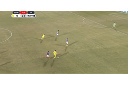 後半ATでもこの脚力！柏FW伊東純也、「一人カウンターで」右サイドを切り裂く 画像