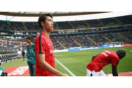 鎌田大地、練習試合で1G1A！どっちも映像で見ましょう 画像