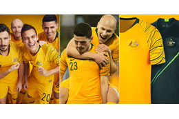 オーストラリア代表、W杯ユニフォームを発表！ホームはあの「プレーオフ」に触発 画像