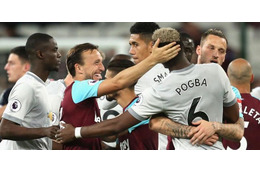 ポグバとノーブル、一触即発の掴み合い→笑顔で抱擁！だからサッカーは最高だ 画像