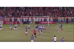 横浜FMの扇原貴宏、「ブレ球FK」でゴール！これは魔球すぎる… 画像