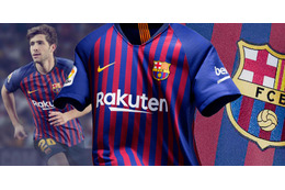 バルセロナ、2018-19新ユニフォームを発表！ストライプは「10地区」を表現 画像