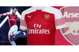 アーセナル、2018-19新ユニフォームを発表！胸には印象的なグラフィック 画像