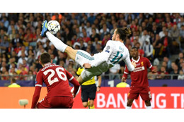 【速報】レアル、CL3連覇達成！ベイルの「伝説ゴール」でリヴァプールを撃破 画像