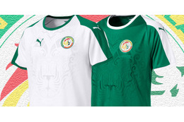 セネガル代表、ロシアW杯ユニフォームを正式にリリース！日本代表とも対戦 画像