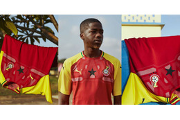 ガーナ代表、2018新ユニフォームは「パルス」をデザイン！“デビュー”は日本戦？ 画像