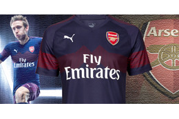 アーセナル、2018-19新アウェイユニフォームを発表！胸に“WM”グラフィック 画像