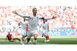 ロナウドの2試合連続弾でポルトガルが今大会初勝利！モロッコは敗退が決定 画像