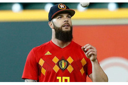 W杯で躍進のベルギー代表！なんとメジャーの野球選手も「赤い悪魔ユニ」を着る 画像