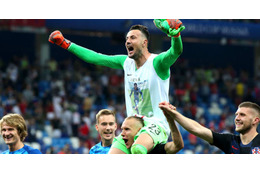 W杯クロアチア代表GK「ルールはリスペクトするが、亡き同僚のシャツは脱がない」 画像