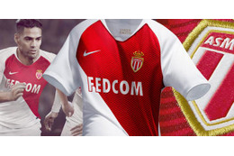 モナコ、2018-19新ユニフォームが登場！公妃デザインの「斜め2分割」を継承 画像