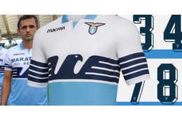 ラツィオ、80年代テイストの2018-19ユニフォームが登場！ネームナンバーも掲載 画像