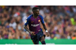 こんなのできる！？バルサFWデンベレ、「トラップの吸い付き方」がおかしい 画像