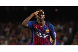 バルセロナFWデンベレのスパイクに描かれた「ある文字」に気づいた？ 画像